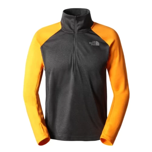 The North Face חולצת ריצה 1/4 רוכסן גברים נורת פייס